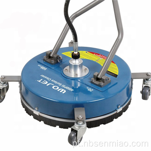 Limpador de superfície de pressão 4000Psi para limpeza de superfícies planas